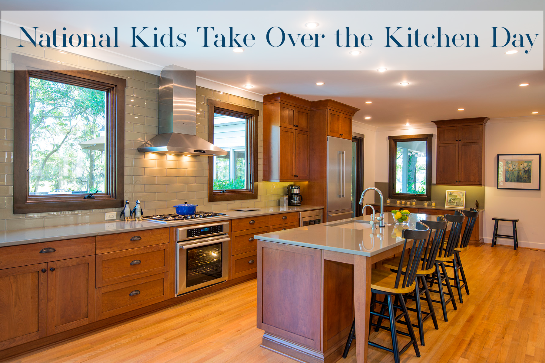 Kids Take Over the Kitchen Day: 5 Elements of a Kid-Friendly Kitchen