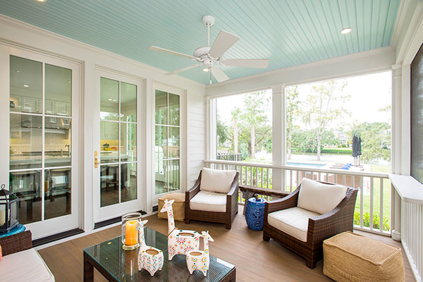 Mike & Brenda Kelly – Screened Porch and Interior Renovations