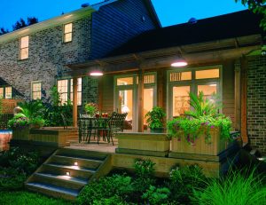 Back deck with pergola