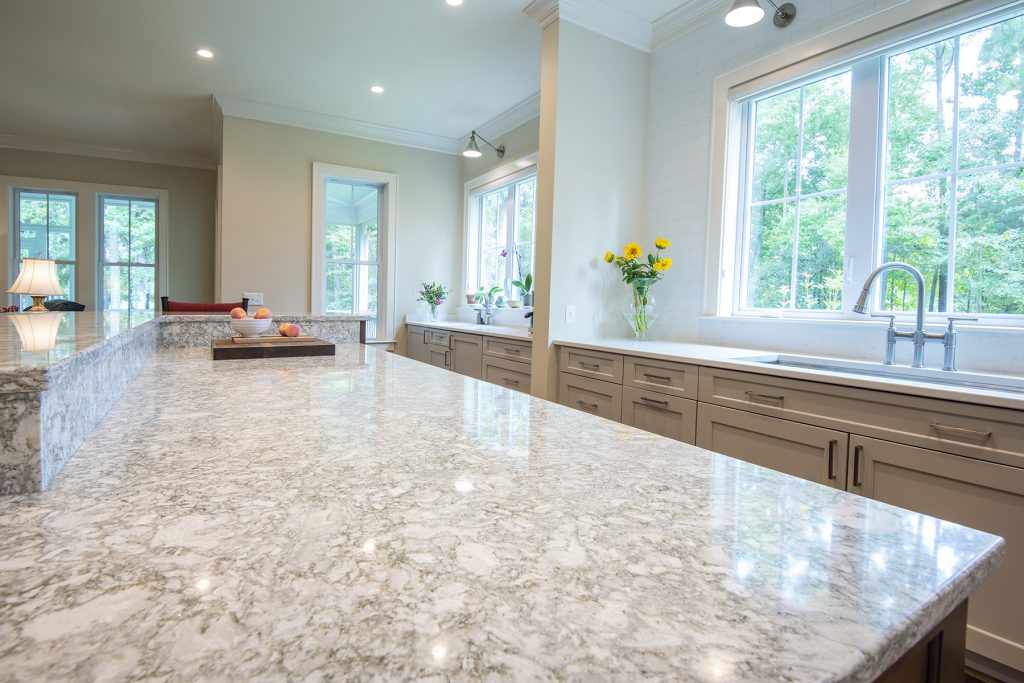 Kitchen island countertop