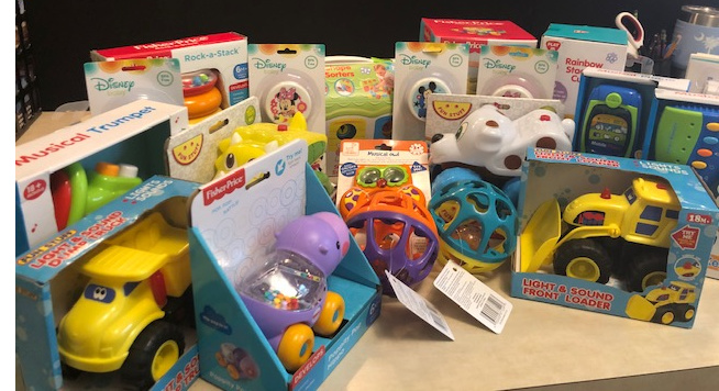infant and toddler toy donations